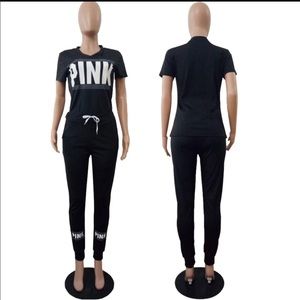 2018 Pink two pieces w/ Leopard print